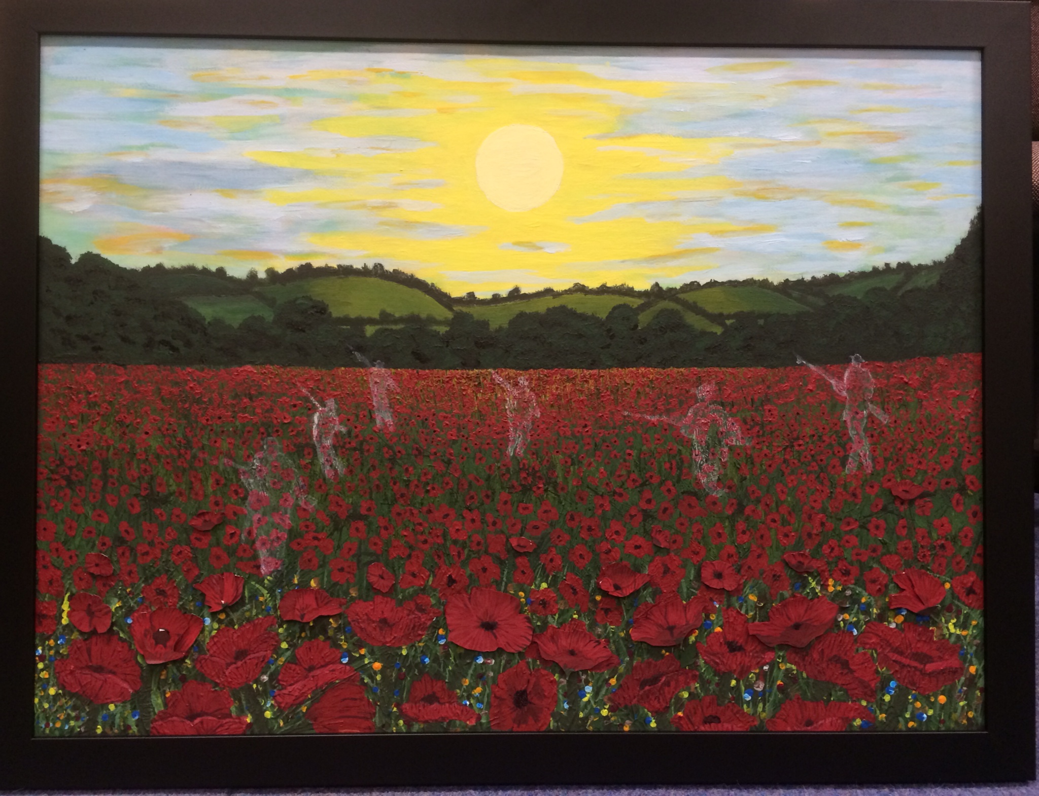 Painting created by Andrew Dawson